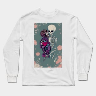 Decompose With Me #1 Holliday Valentine Holloween Spooky Love Long Sleeve T-Shirt